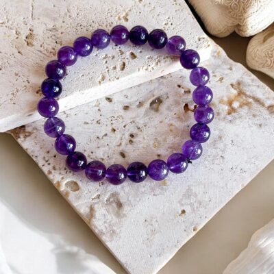 pulseira de ametista surya cristais