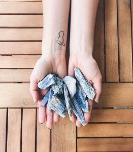 cianite azul espada de são miguel