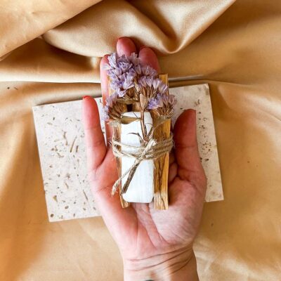 kit palo santos surya cristais