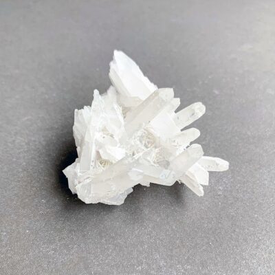 drusa de quartzo branco surya cristais