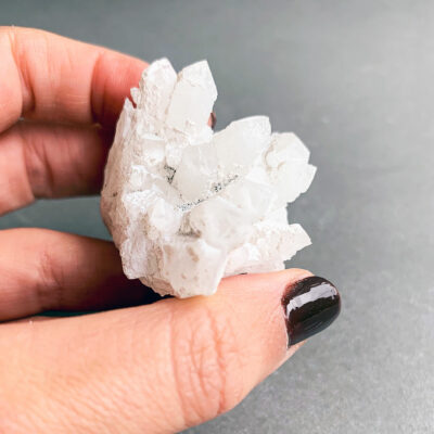 drusa de quartzo branco surya cristais