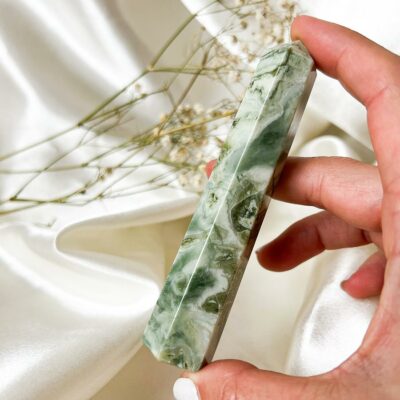 ponta de serpentina surya cristais