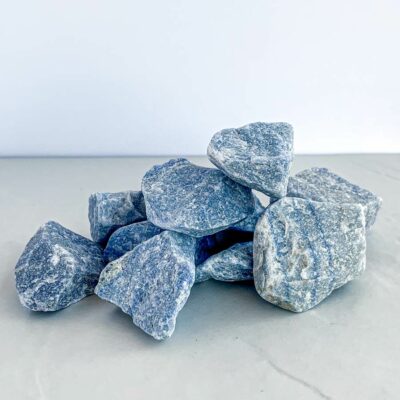 aventurina azul em bruto surya cristais