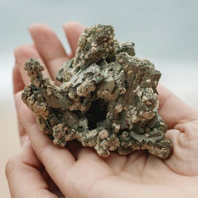 Marcasite com Pirite, Arsenopirite e Siderite