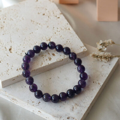 pulseira de ametista surya cristais
