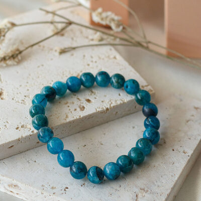 pulseira apatite azul surya cristais