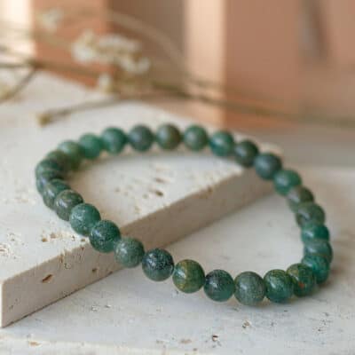 pulseira de apatite verde surya cristais