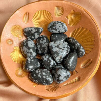 obsidiana floco de neve surya cristais