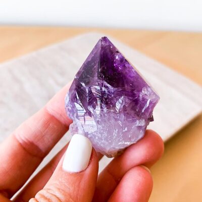 ponta de ametista surya cristais