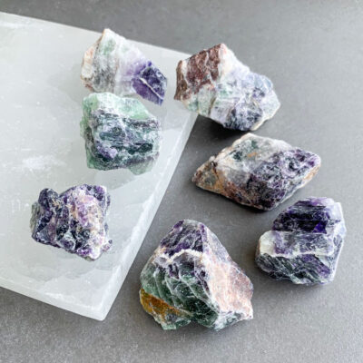 fluorite arco iris surya cristais