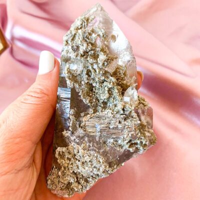 quartzo com pirite surya cristais