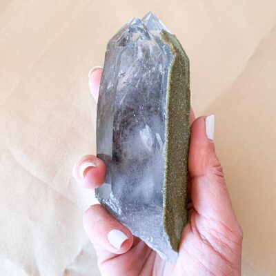 ponta de quartzo grande