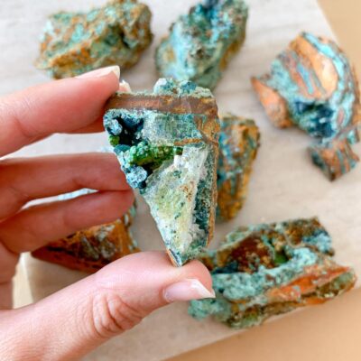 rosasite surya cristais