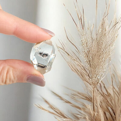 diamante de herkimer surya cristais