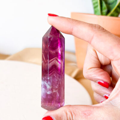 gerador de fluorite rosa surya cristais