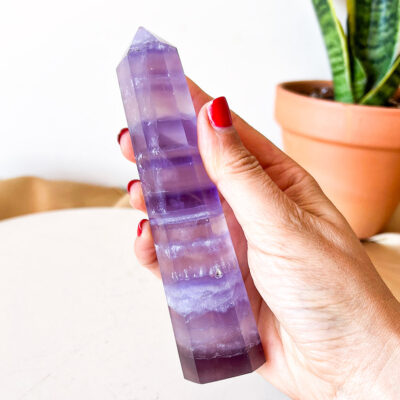 gerador de fluorite roxa surya cristais