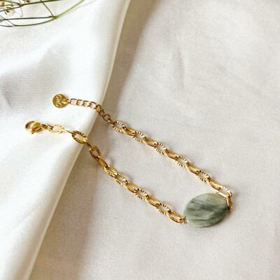 pulseira de quartzo verde matilde surya cristais