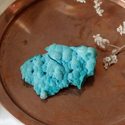 crisocola em bruto surya cristais