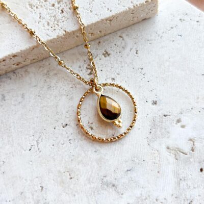 colar com olho de tigre surya cristais