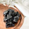 obsidiana negra em bruto surya cristais