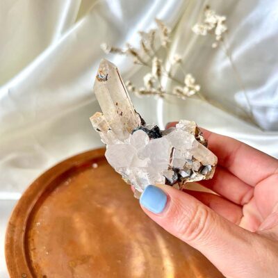 quartzo português surya cristais