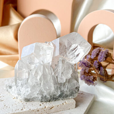 drusa de quartzo surya cristais