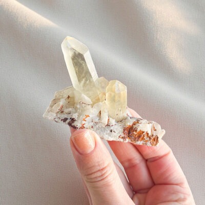 cluster de citrino surya cristais