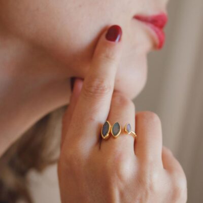 anel com labradorite surya cristais