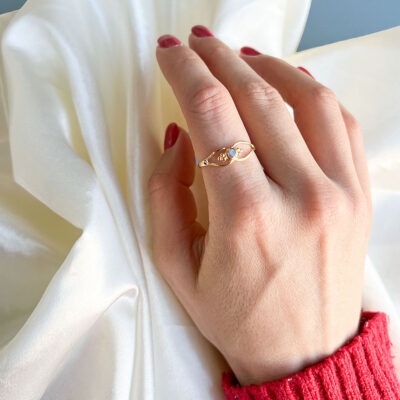 anel com labradorite surya cristais