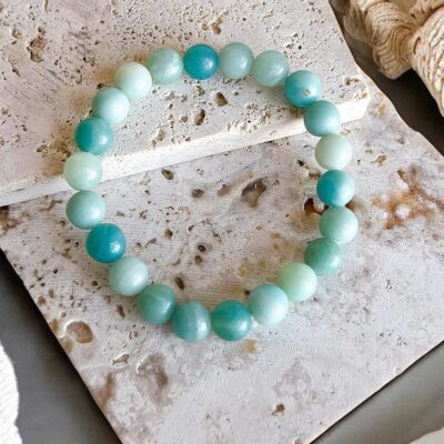 pulseira de amazonite surya cristais