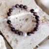 pulseira de turmalina rosa surya cristais