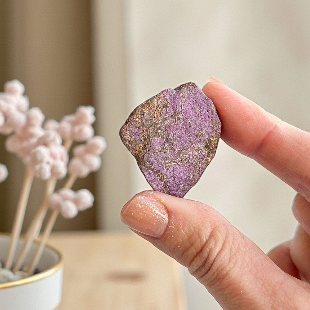 3 purpurite surya cristais