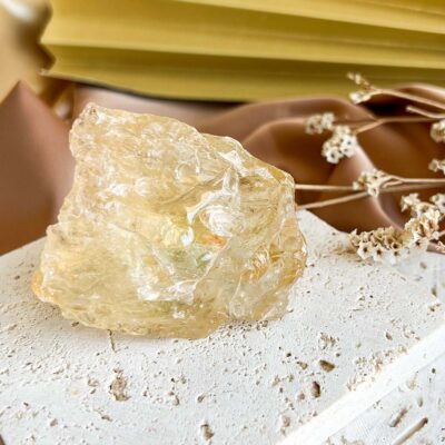 citrino natural em bruto surya cristais