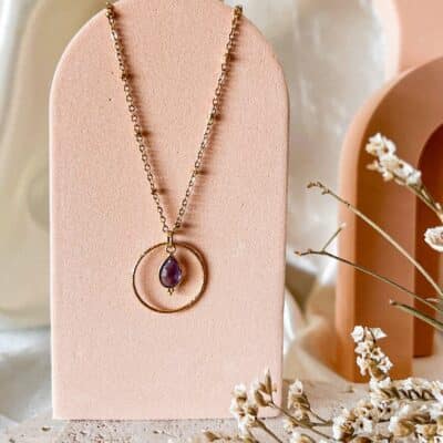 colar com ametista surya cristais