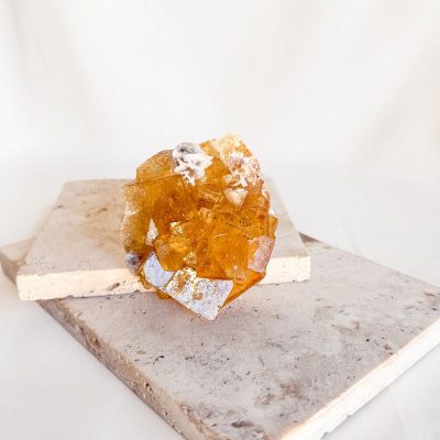 drusa de fluorite amarela surya cristais