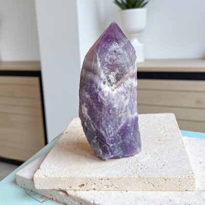 ponta de ametista surya cristais