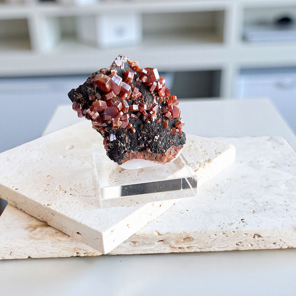 vanadinite-suryacristais vanadinite surya cristais