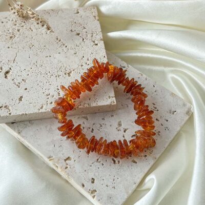 pulseira ambar do baltico surya cristais