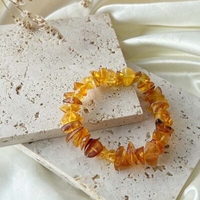 pulseira ambar do baltico surya cristais