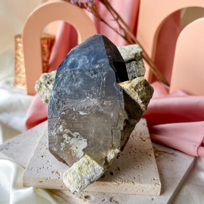 quartzo fumaso surya cristais