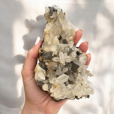 quartzo com arsenopirite surya cristais