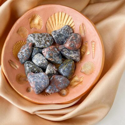 jaspe oceano azul surya cristais