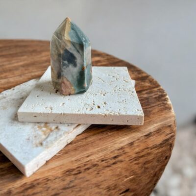 ponta de jaspe policromo surya cristais