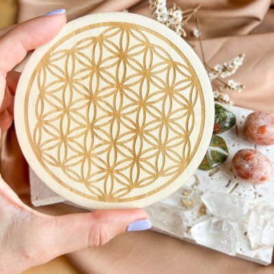 grelha de cristais de prosperidade e abundância surya cristais