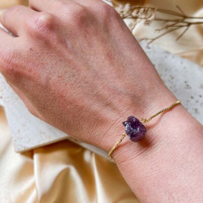pulseira ametista surya cristais