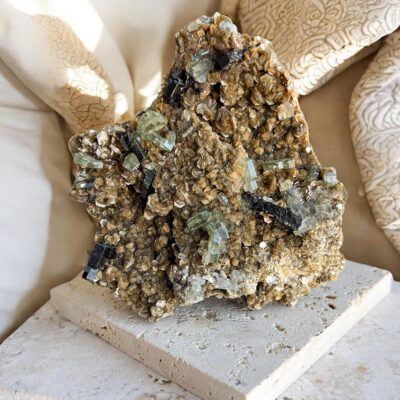 apatite verde da Panasqueira surya cristais