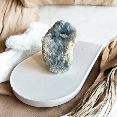 drusa de celestite surya cristais