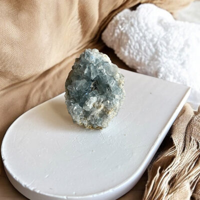 drusa de celestite surya cristais