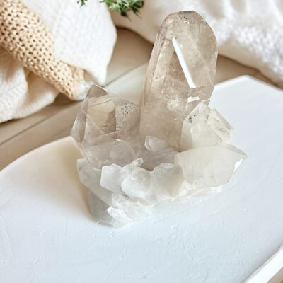 cluster de quartzo cristal surya cristais