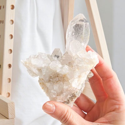 drusa de quartzo surya cristais